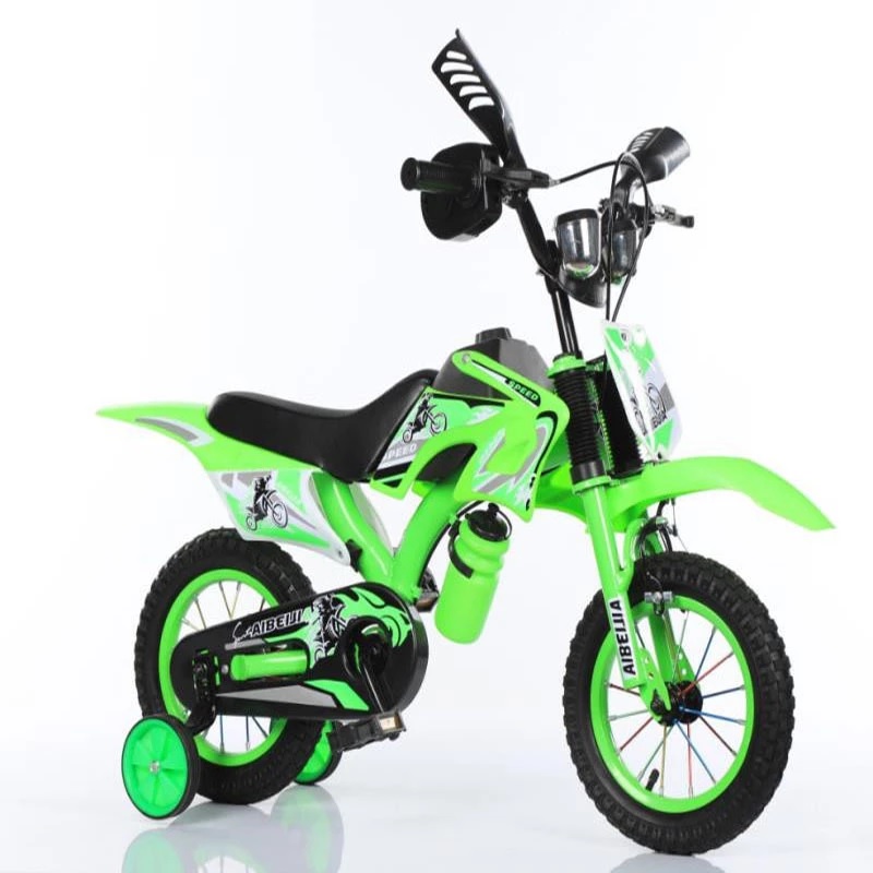 BICICLETA RODADA 20 CON SONIDO Y APARIENCIA DE MOTO CROSS