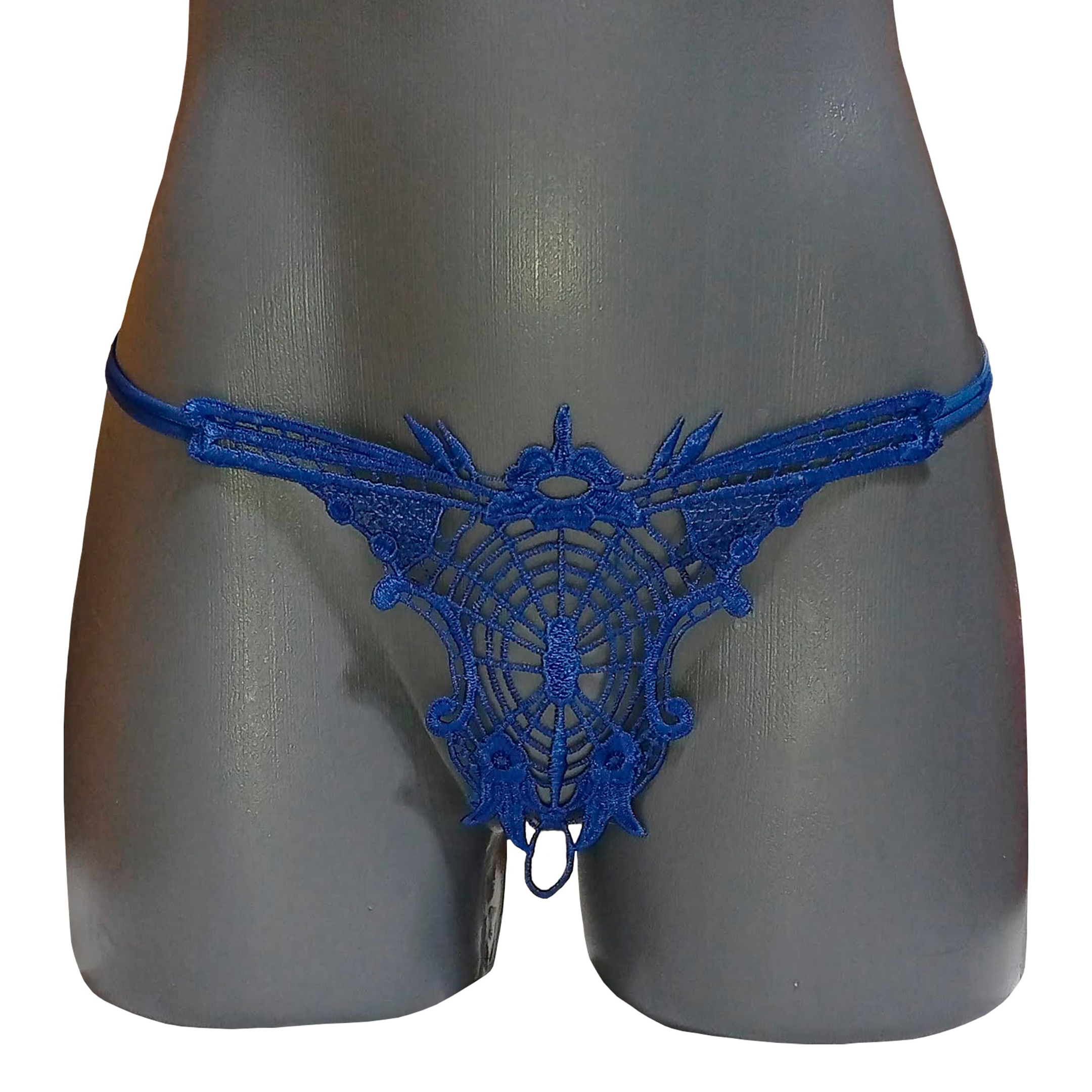 Tanga De Hilo Dental Y Perlas Dama 6pz