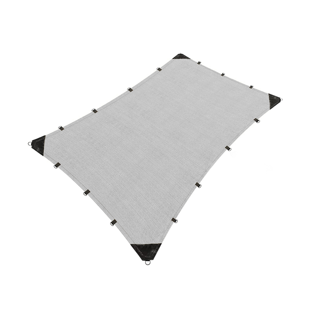 Hanlob Malla Sombra 4x8 m Gris para Exteriores Extra Reforzada, 90% de Sombra, Bloqueo de Rayos UV, Sombra Raschel para Jardín o Terraza, Resistente a Lluvias, Fácil y Lista para Instalar.