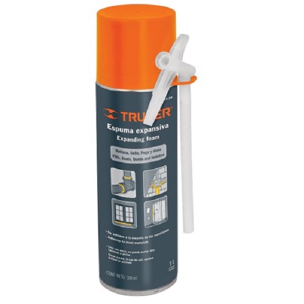 Espuma Expansiva Poliuretano 300 Ml Truper 3 Piezas