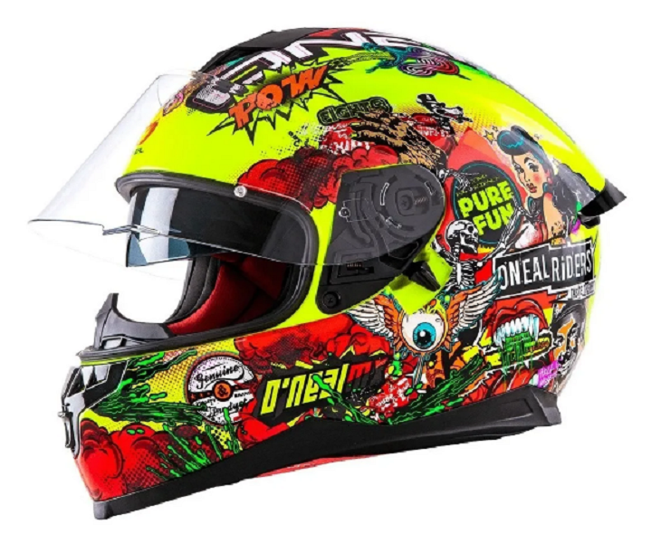 Casco Oneal Challenger Crank Amarillo/ Color Para Moto