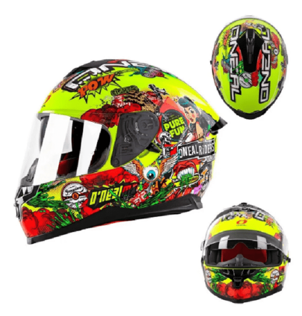 Casco Oneal Challenger Crank Amarillo/ Color Para Moto