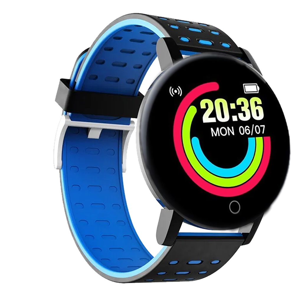 Reloj Inteligente Smartwatch 119 Plus Contra Agua Oximetro
