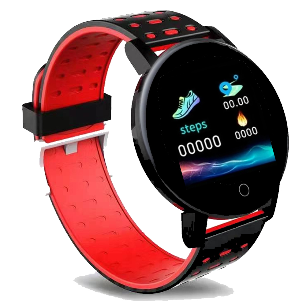 Reloj Inteligente Smartwatch 119 Plus Contra Agua Oximetro
