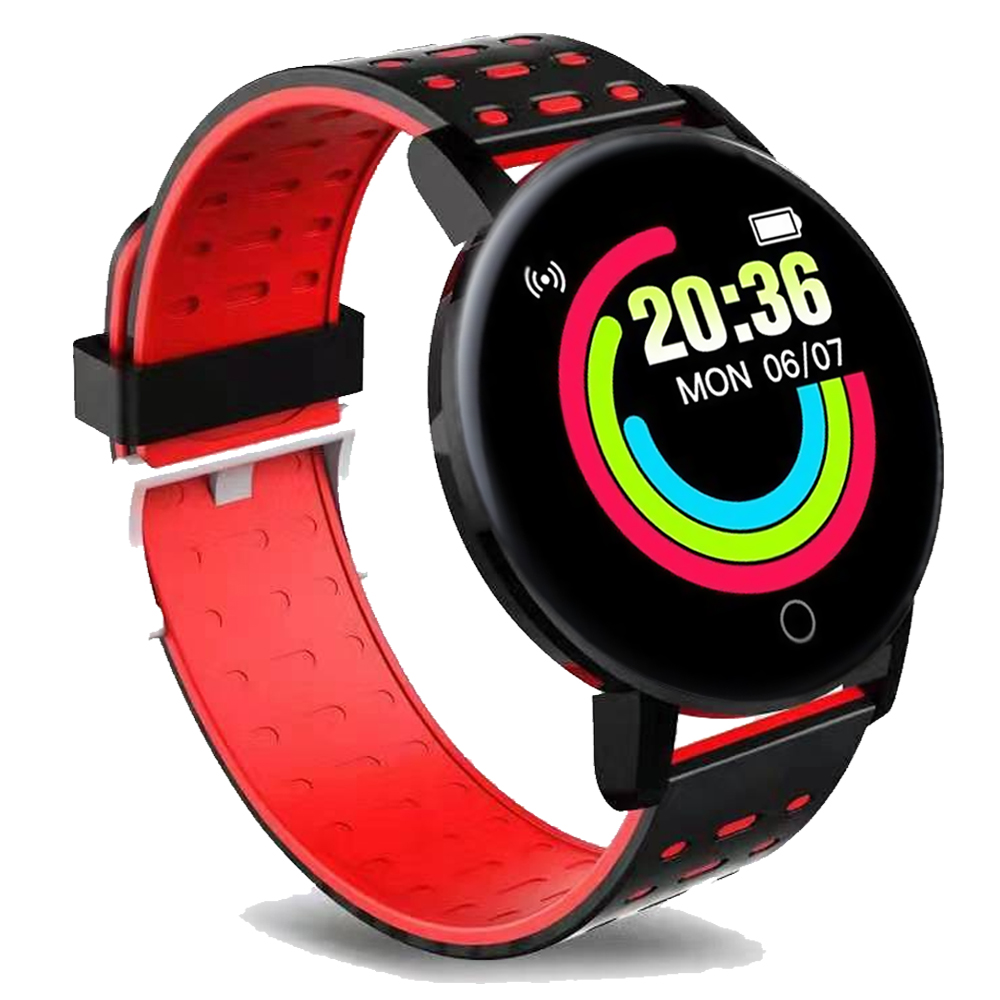 Reloj Inteligente Smartwatch 119 Plus Contra Agua Oximetro
