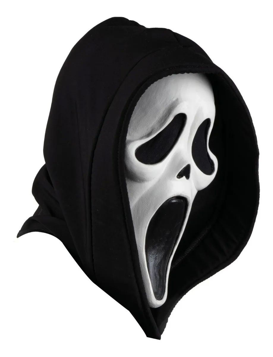 Máscara De Ghost Face Deluxe Scary Movie Halloween