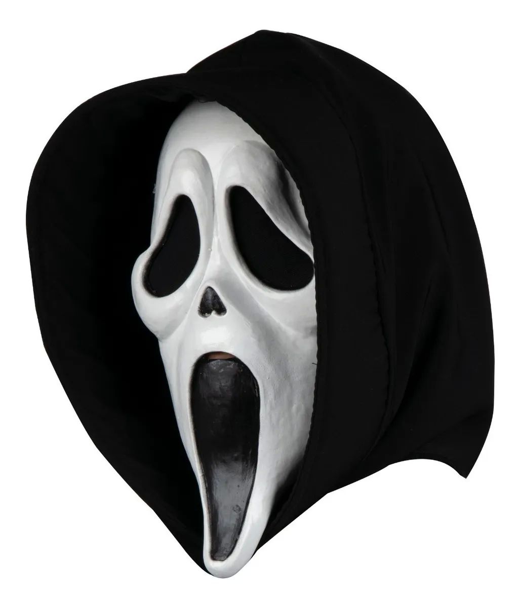 Máscara De Ghost Face Deluxe Scary Movie Halloween