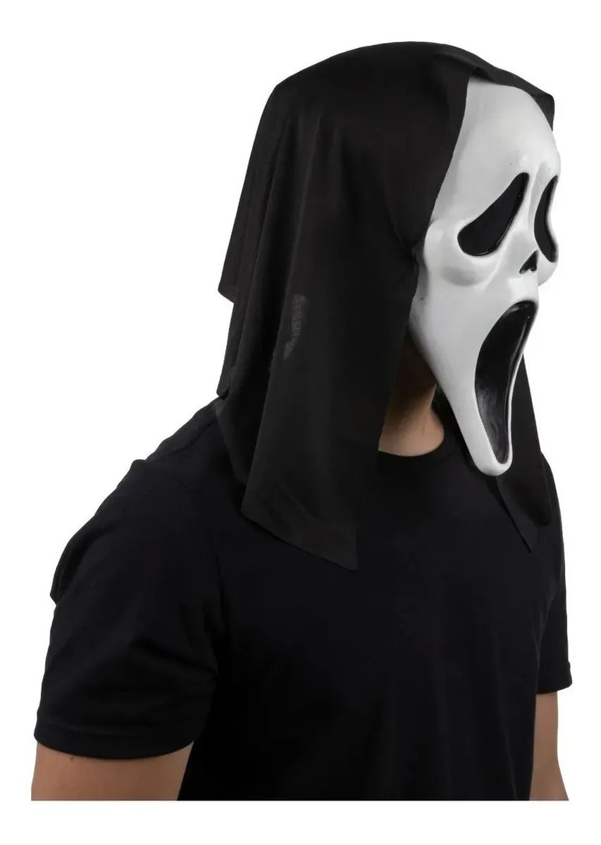 Máscara De Ghost Face Deluxe Scary Movie Halloween