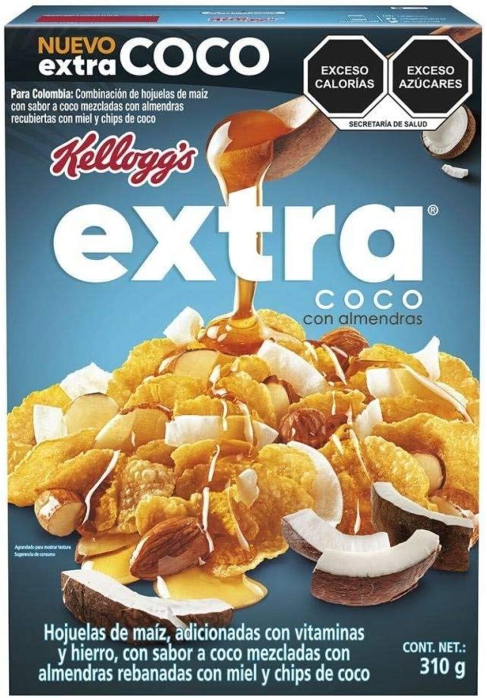 Cereal Kellogg's Extra Sabor Coco 310g