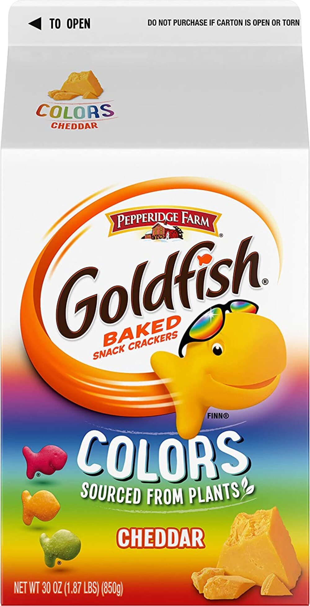 Pepperidge Farm Goldfish, Colores, 30 Onzas