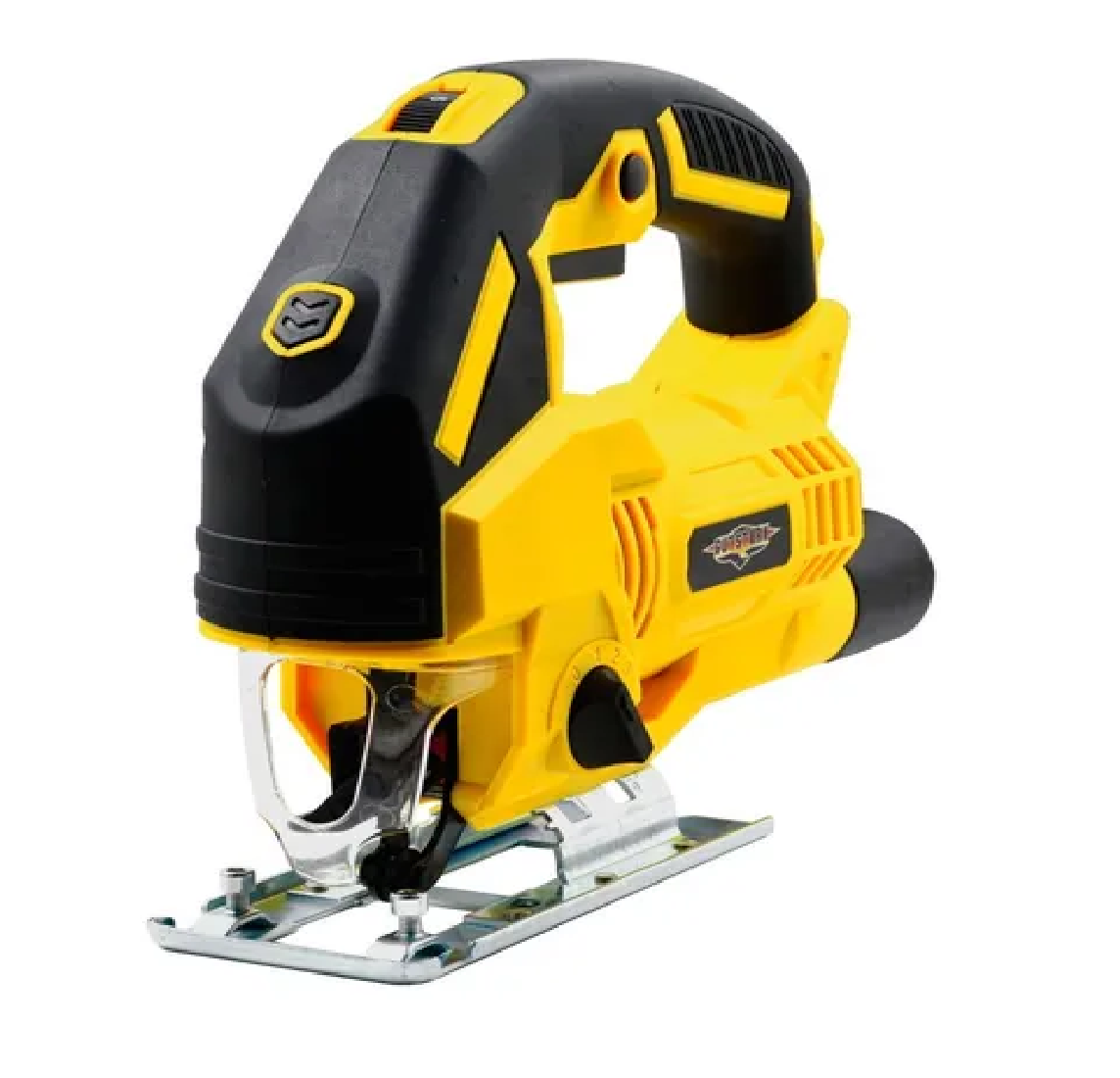 Sierra Caladora 710 W 6 Vel 3000 Rpm Luz Led + Kit Seguetas Amarilla