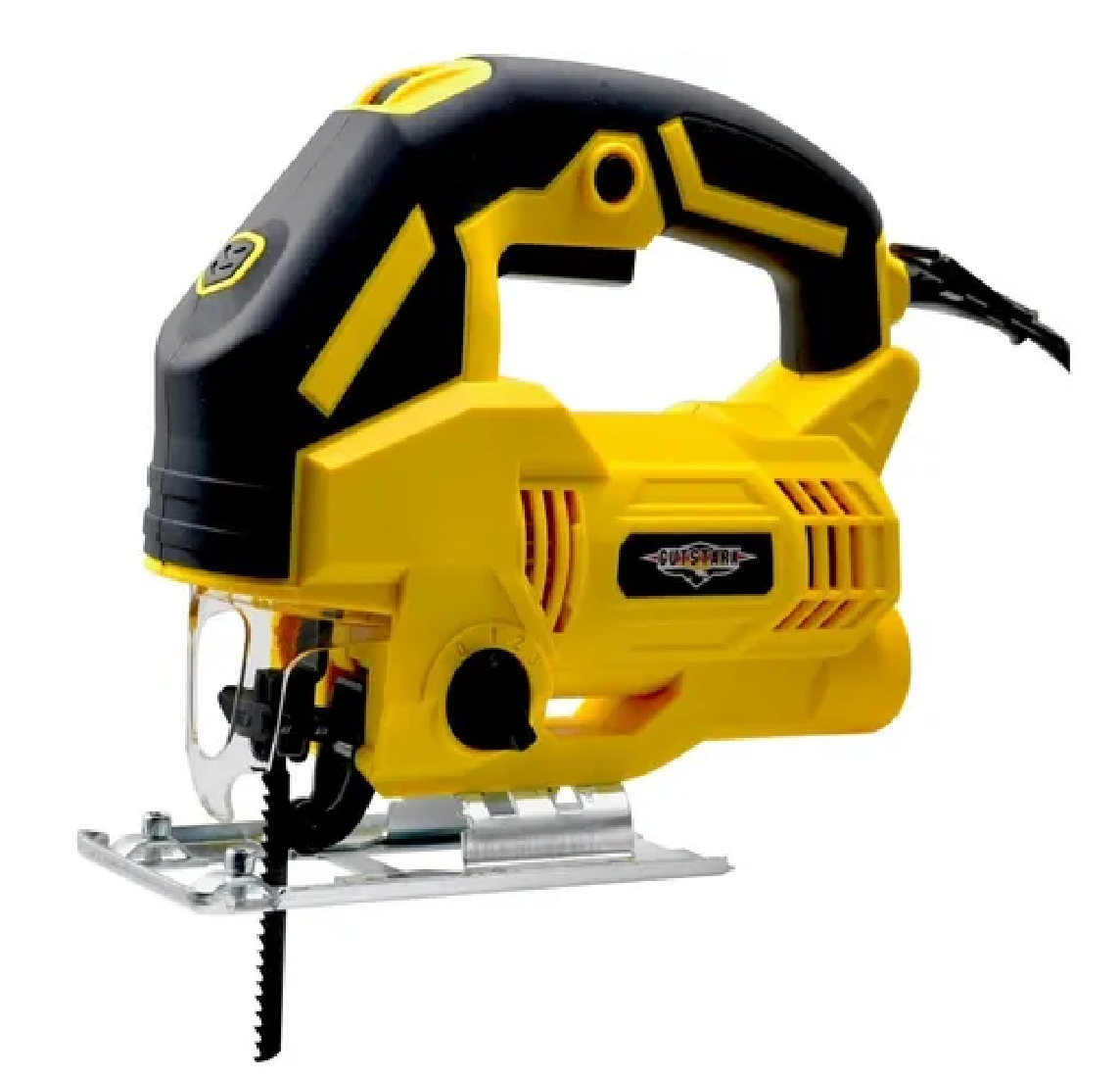 Sierra Caladora 710 W 6 Vel 3000 Rpm Luz Led + Kit Seguetas Amarilla