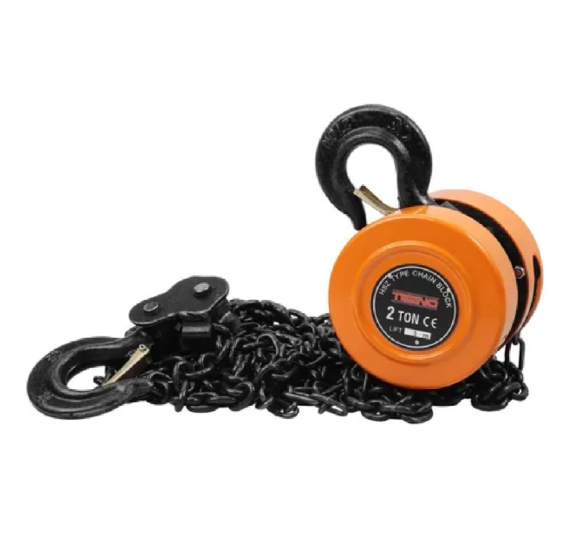 Polipasto Con Cadena De 3m, Capacidad De 2 Toneladas