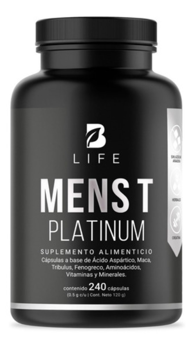 240 Capsulas Precursor De Testosterona Mens Testo Platinum