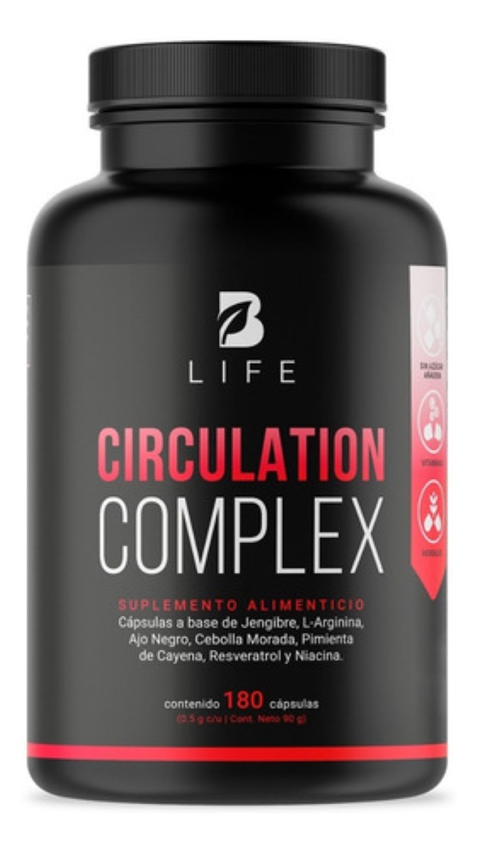 Complejo Para La Circulación De 180 Cápsulas B Life