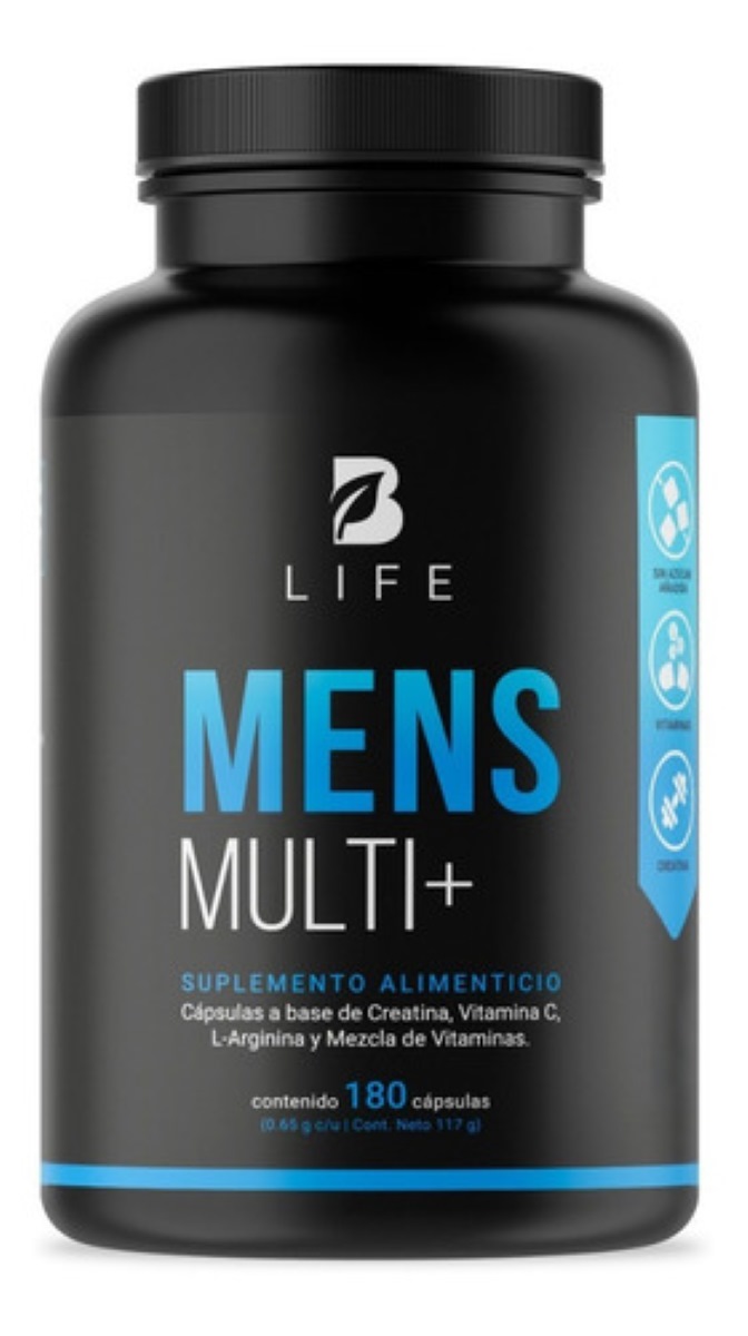 Vitaminas Para Hombre Multivitaminico 180 Capsulas B Life