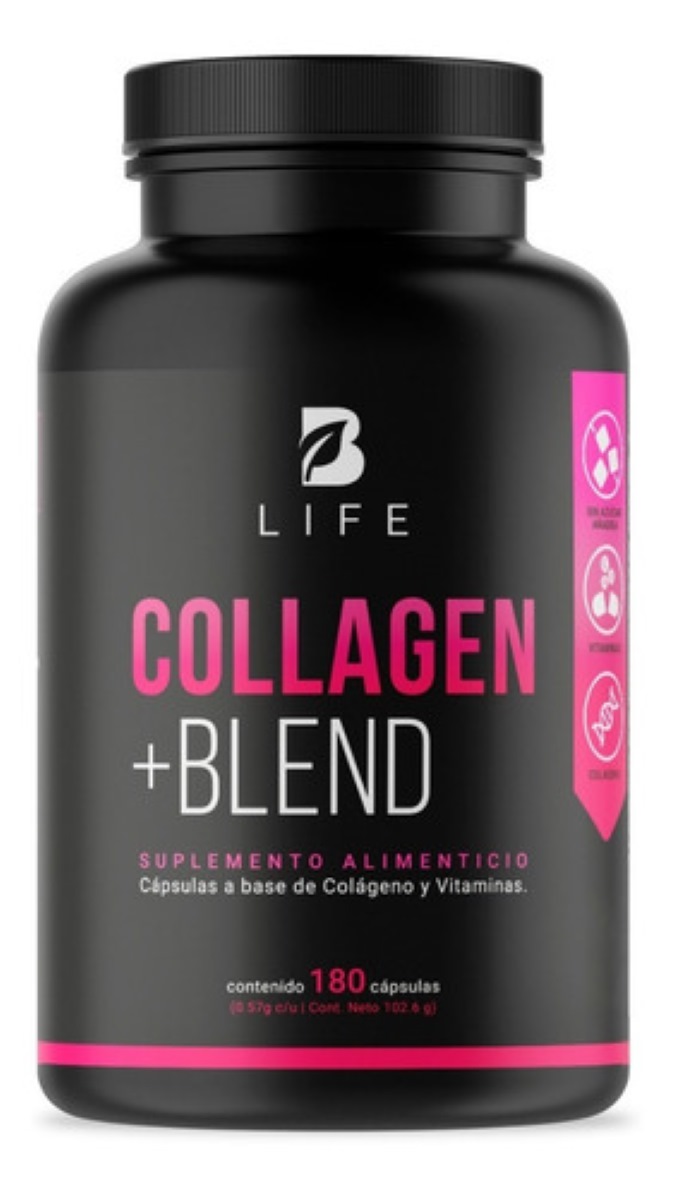 Colágeno Hidrolizado De 180 Cápsulas B Life
