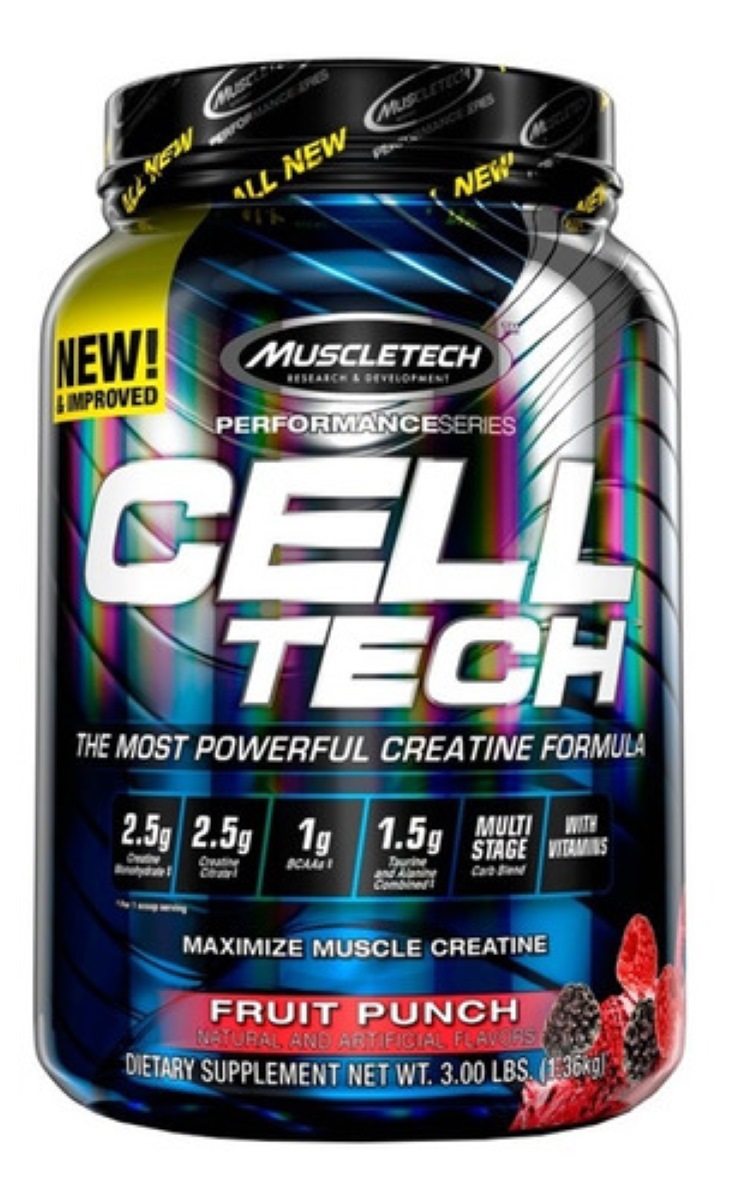 Creatina Cell Tech Muscletech Performance Series 3 Libras