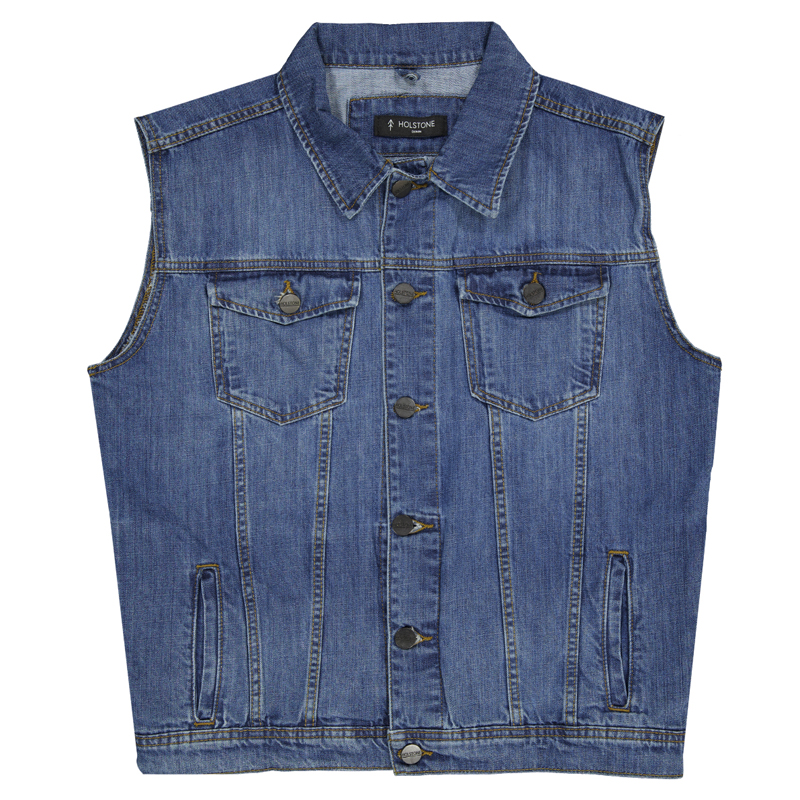 Chaleco Slim de Mezclilla Slim para Hombre Holstone - Akita