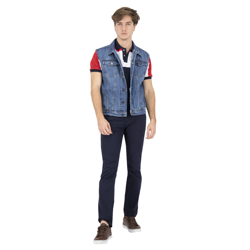 Chaleco Slim de Mezclilla Slim para Hombre Holstone - Akita