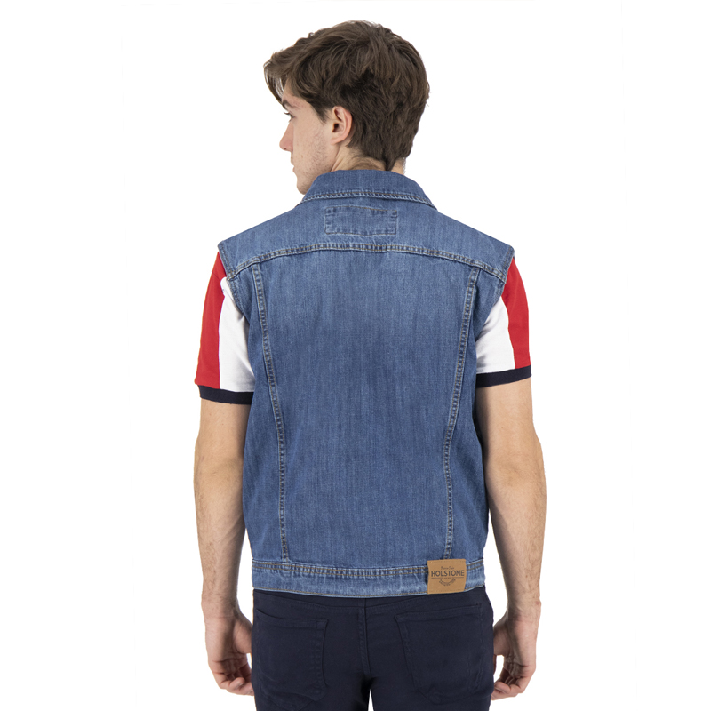 Chaleco Slim de Mezclilla Slim para Hombre Holstone - Akita