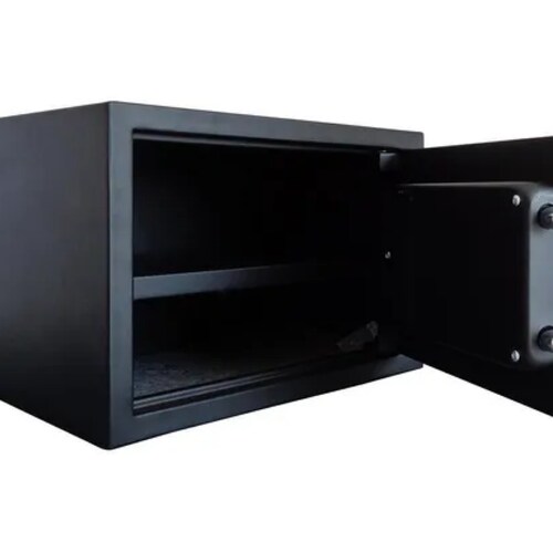 Caja fuerte XE Seguridad CFD-25 con apertura electrónica color negra