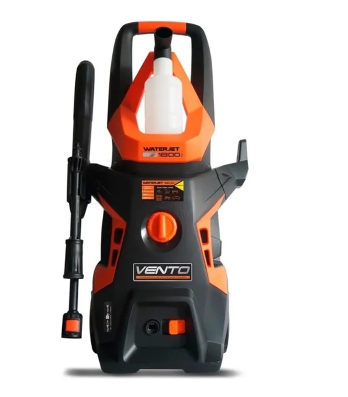 Hidrolavadora eléctrica Vento Waterjet 2100J negro con 2100psi de presión máxima 127V - 60Hz