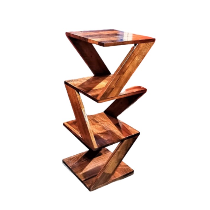 Esquinero De Madera Fina Tzalam Moderno Elegante