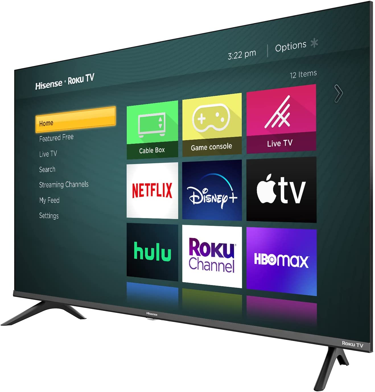 Hisense 43 Pulgadas Clase H4 Series LED Roku Smart TV con Google Assistant y Alexa compatibilidad 43H4G Modelo 2021