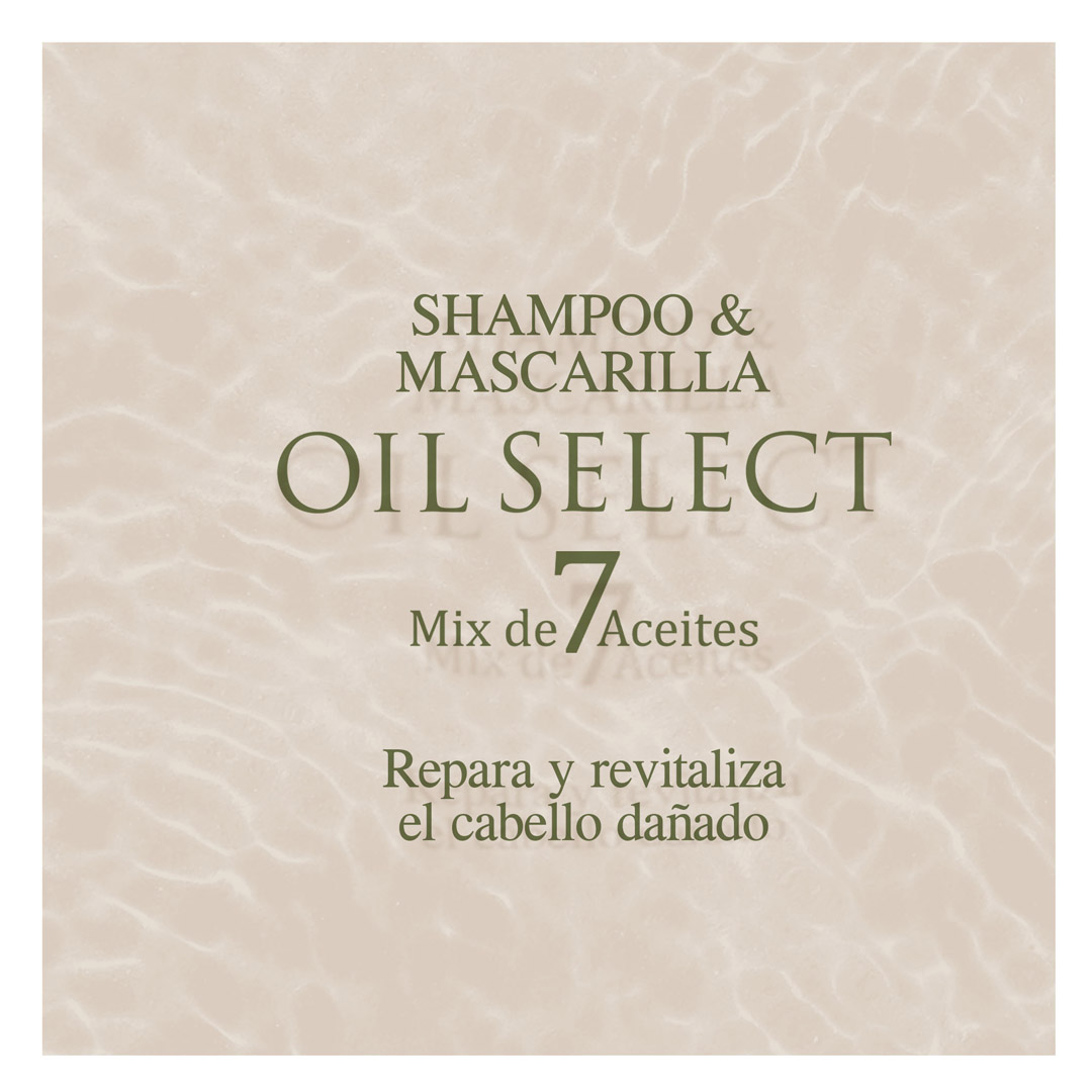 Mascarilla Para Cabello MIX 7 ACEITES OIL SELECT 250 ml