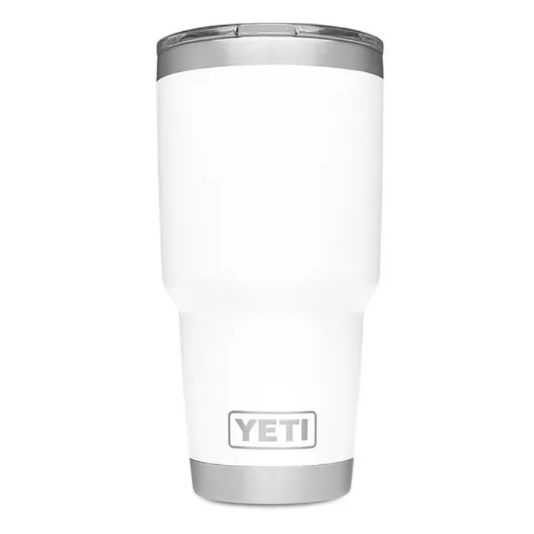 Vaso Termo Edición Limitada Yeti Con Tapa Magslider 30 Oz Blanco