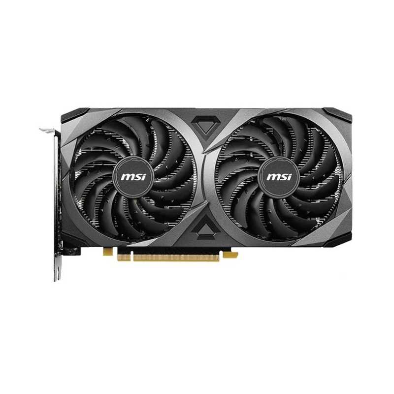 Tarjeta De Video Msi Geforce Rtx 3060 Ventus 2X 12Gb Oc Gddr6, Negro.