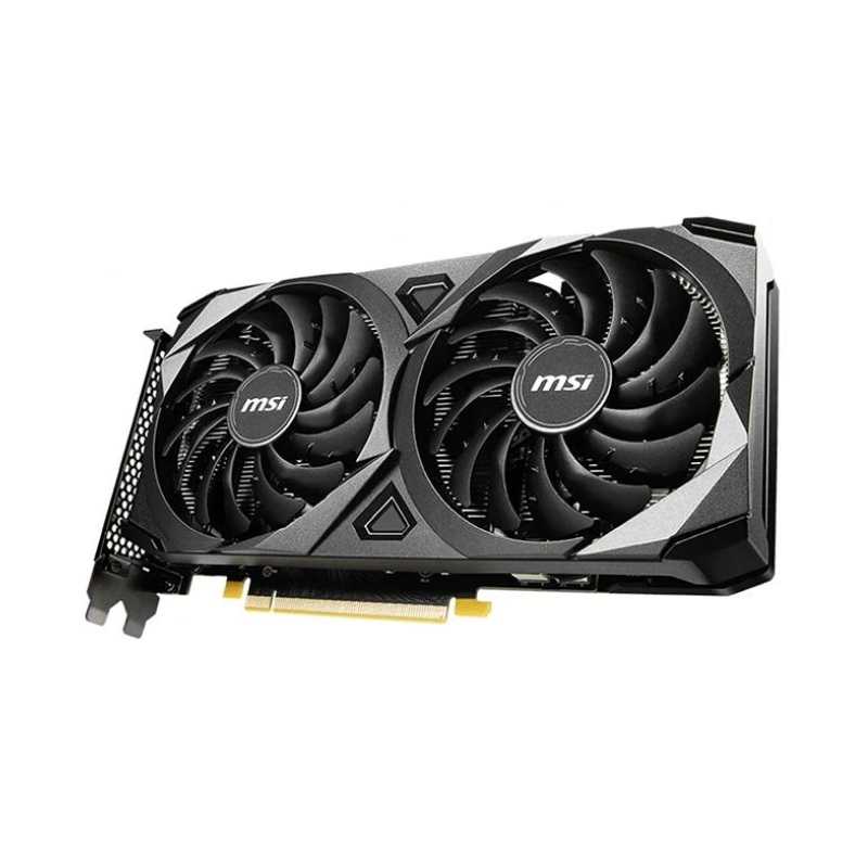 Tarjeta De Video Msi Geforce Rtx 3060 Ventus 2X 12Gb Oc Gddr6, Negro.