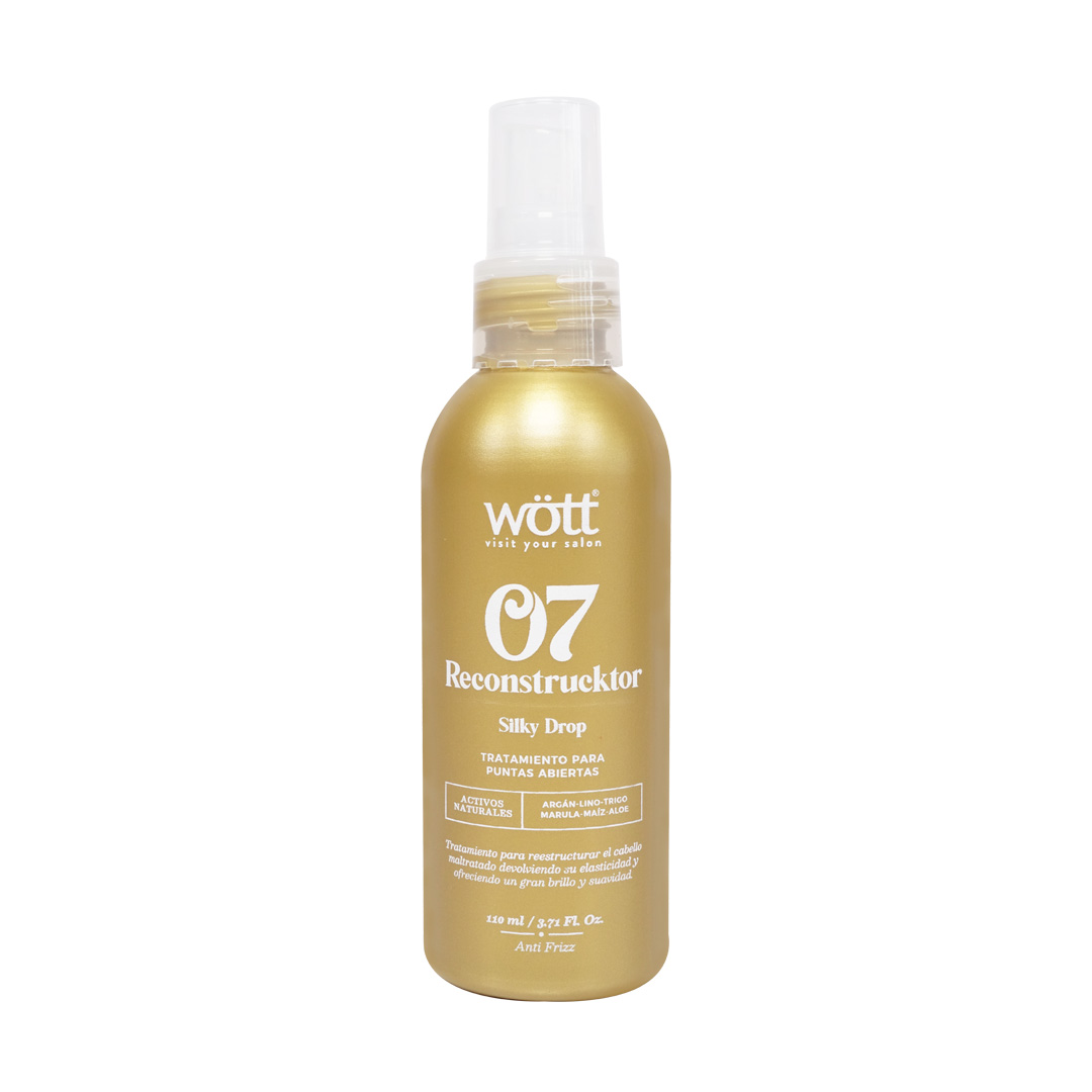 Tratamiento para Cabello Restaurador WOTT 07 SILKY DROP Puntas Abiertas 110 ml