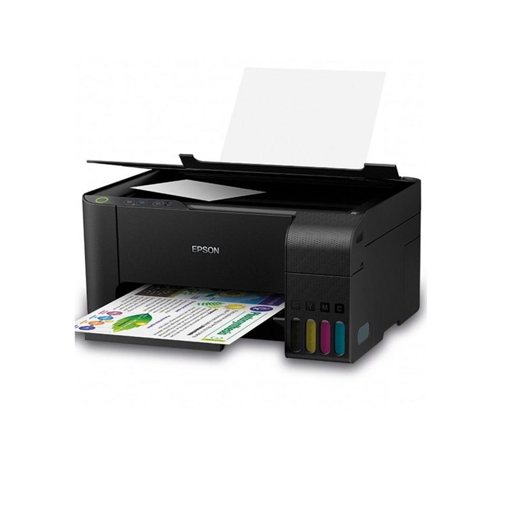 Multifuncional Epson EcoTank L3210 Color Inyección Print Scan Copy casa pc oficina mac laptop cable