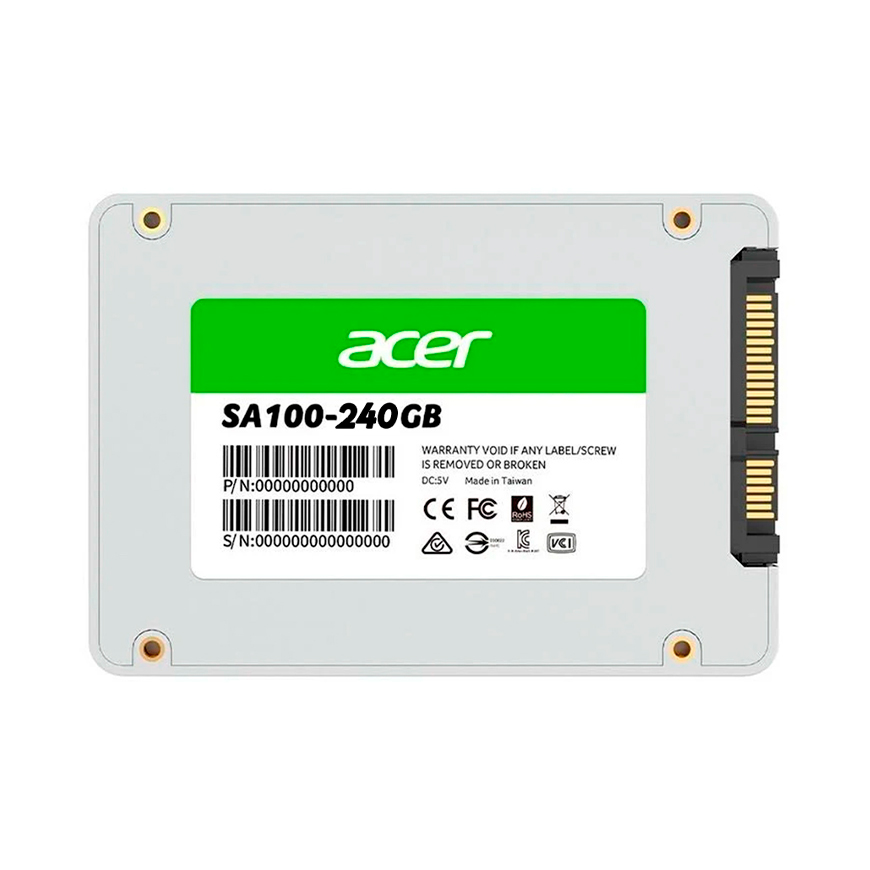 Unidad de estado sólido de 240gb SA100 Acer SSD