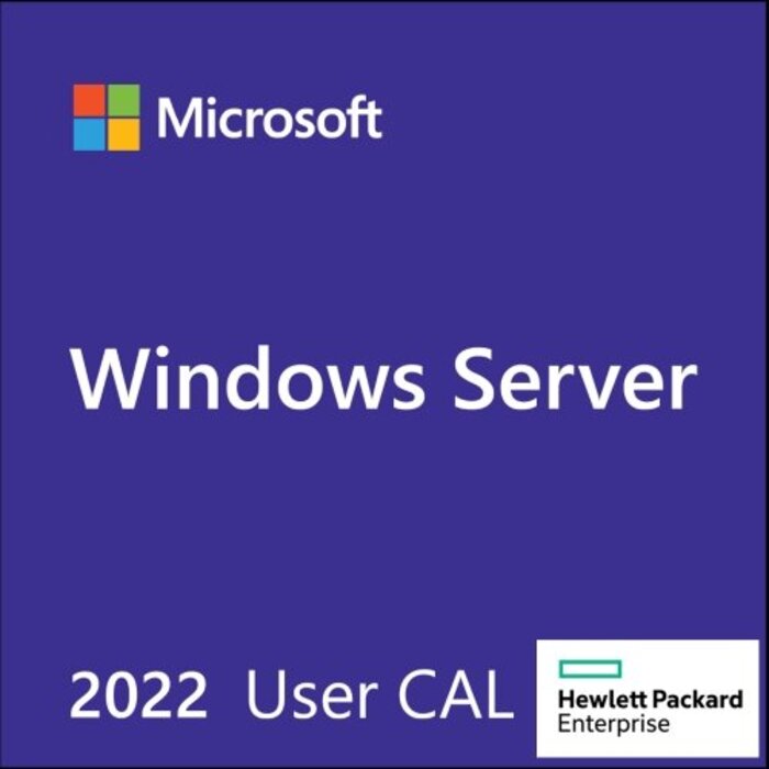 Microsoft Windows Server 2022 HPE  CAL  5 Usuarios  OEM  Multilenguaje 