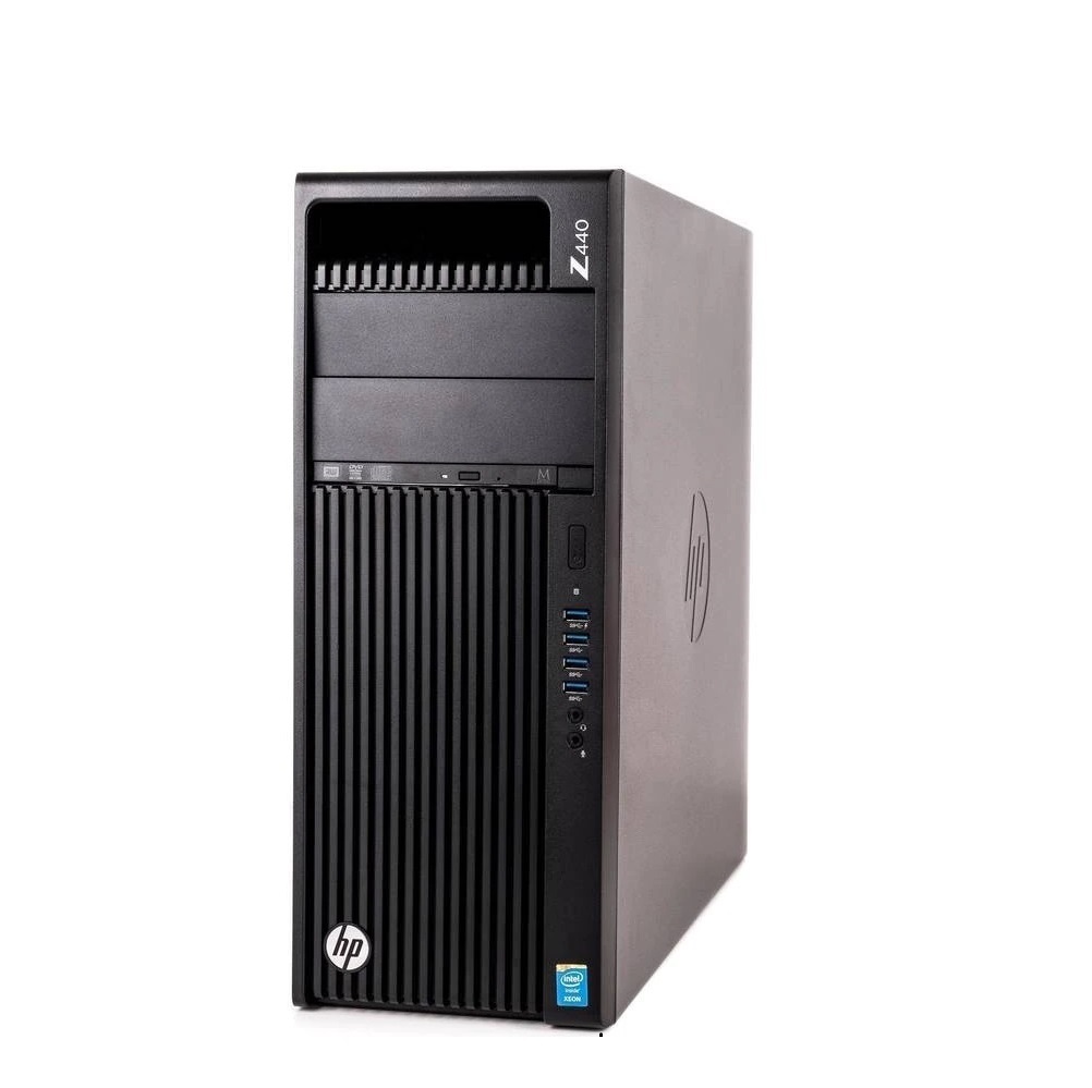 Workstation HP Z440 TOWER- Xeon E5-550- 24GB RAM- 500GB HDD- NVIDIA K2200 (4GB)- Win 10 Pro- Equipo Clase A, Reacondicionado.
