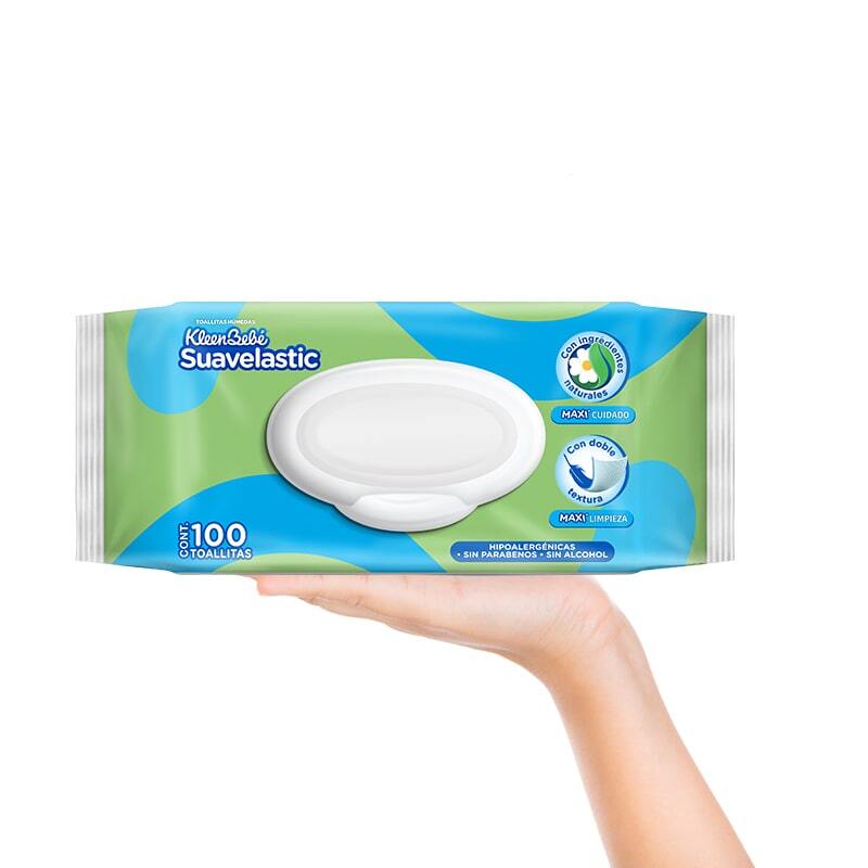 Toallitas Húmedas Kleenbebé Suavelastic Max 600 Pzas Premium