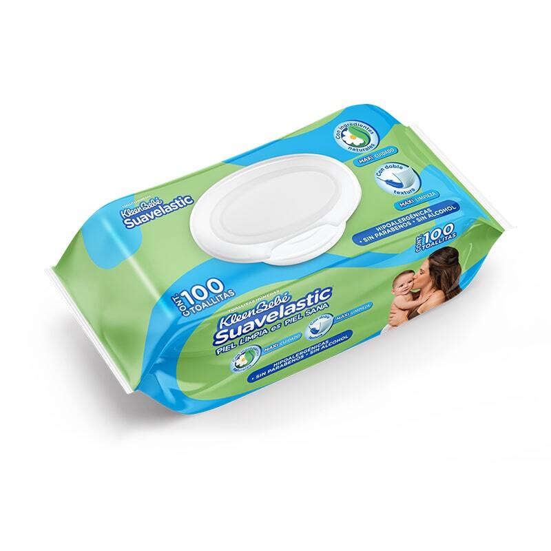 Toallitas Húmedas Kleenbebé Suavelastic Max 600 Pzas Premium