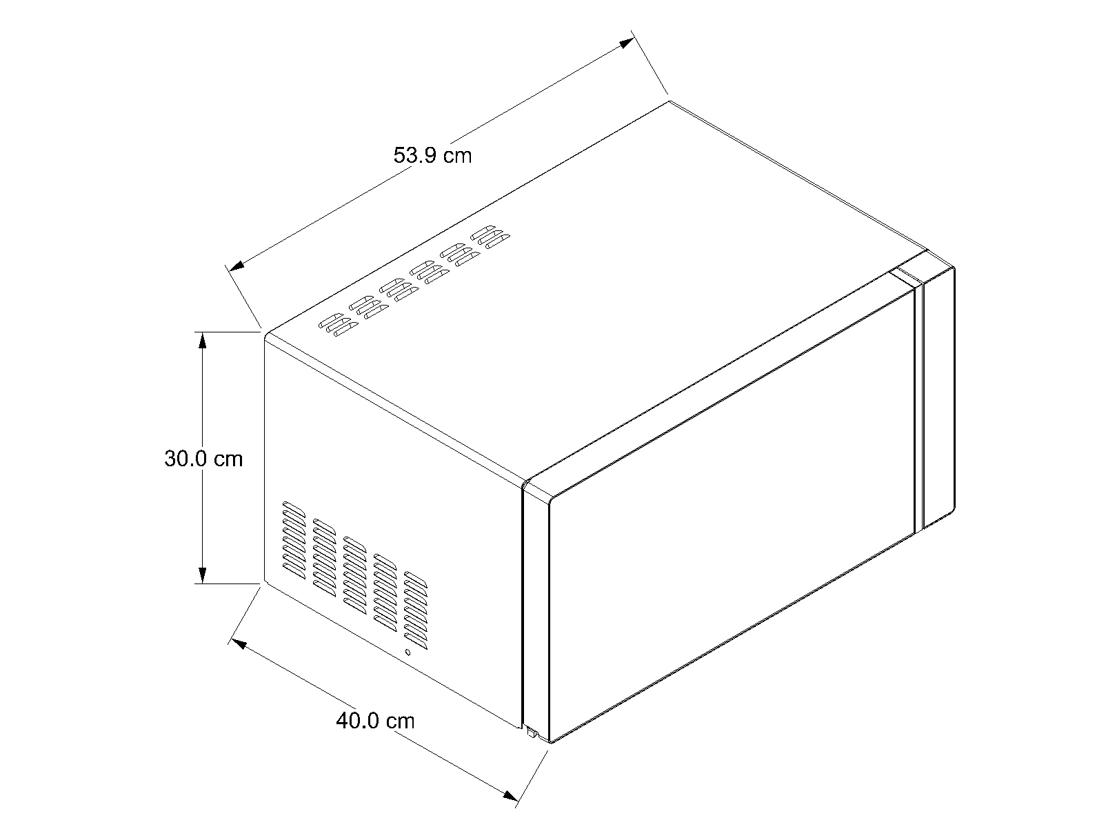 Microondas Whirlpool 1.1 P³ Plateado Acabado Espejo WM1811D