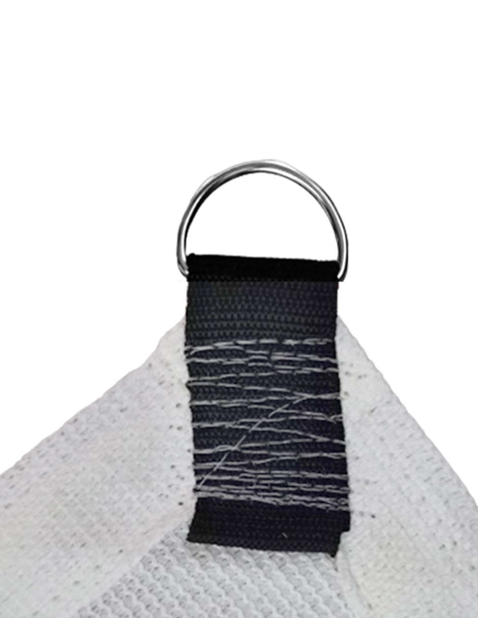 Hanlob Malla Sombra 3x2 m Blanca para Exteriores con Argollas, 90% de Sombra, Bloqueo de Rayos UV, Sombra Raschel para Jardín o Terraza, Resistente a Lluvias, Fácil y Lista para Instalar.