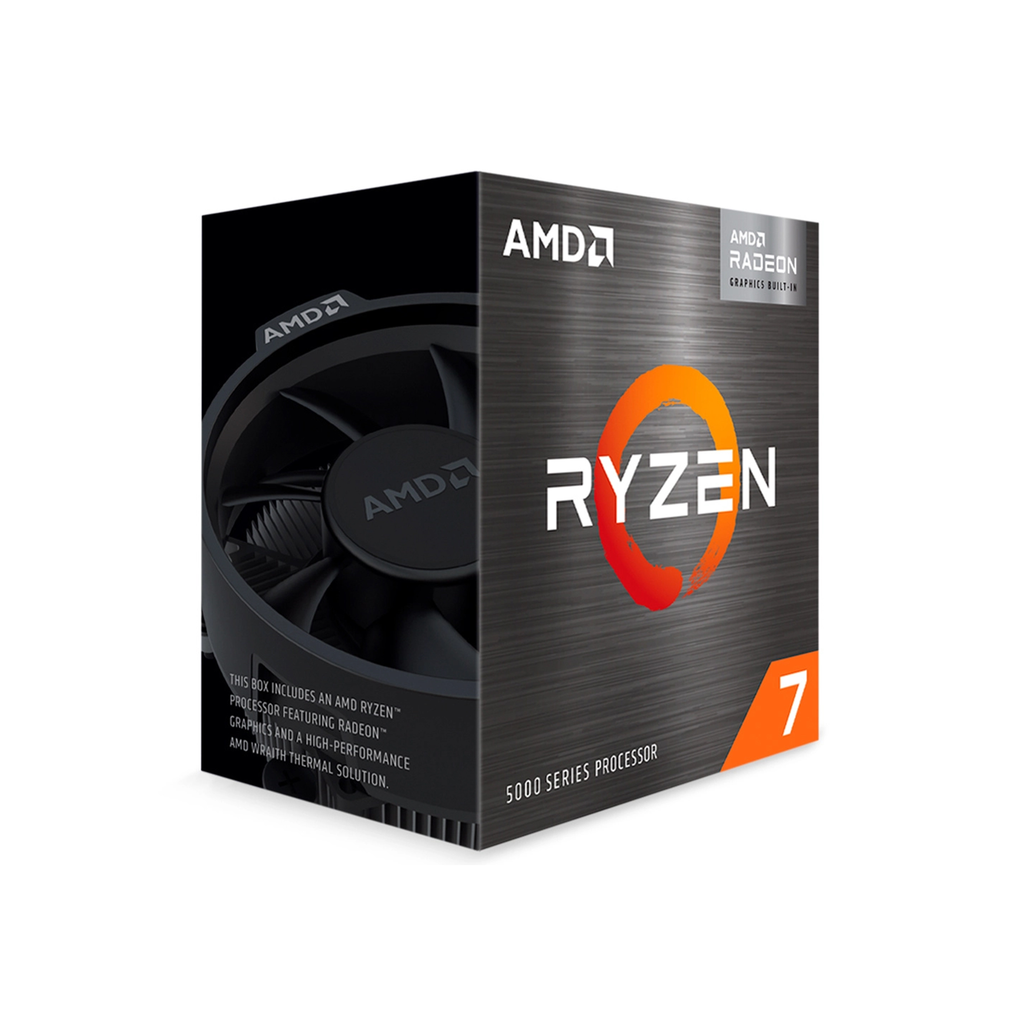 Procesador AMD Ryzen 7 5700G, S-AM4, 3.80GHz, 8-Core, 16MB L3 Caché - incluye Disipador
