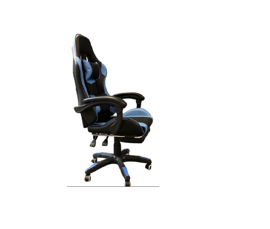 Silla Gamer Negro con azul