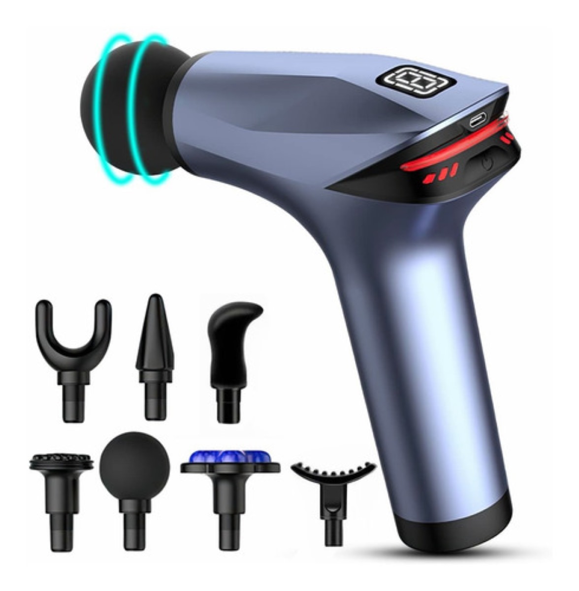 Pistola Masajeadora De Músculos 8 Velocidades