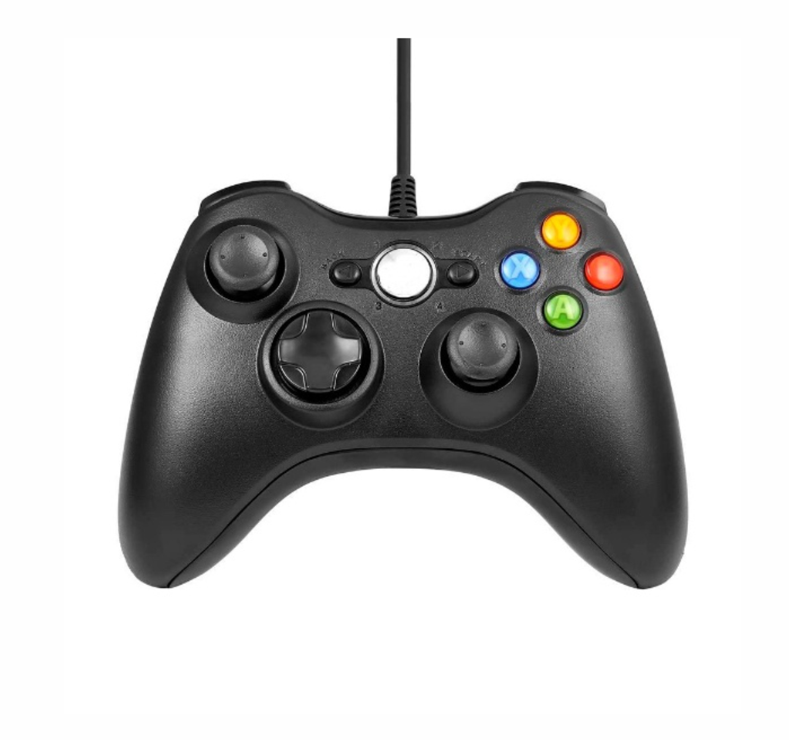 Control Xbox 360 Alambrico Gamepad 1.5 cable 1:1 Igual a original multiplataforma diseño ergonómico