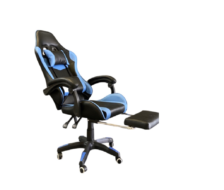 Silla Gamer Negro con azul