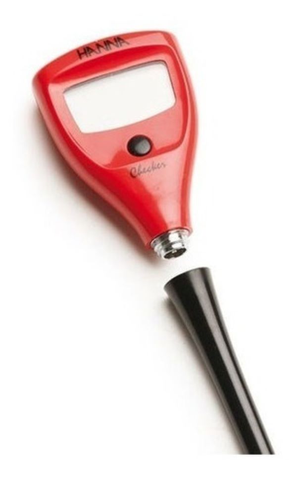 Medidor de pH de bolsillo Checker con resolución de 0.1 pH HI98103