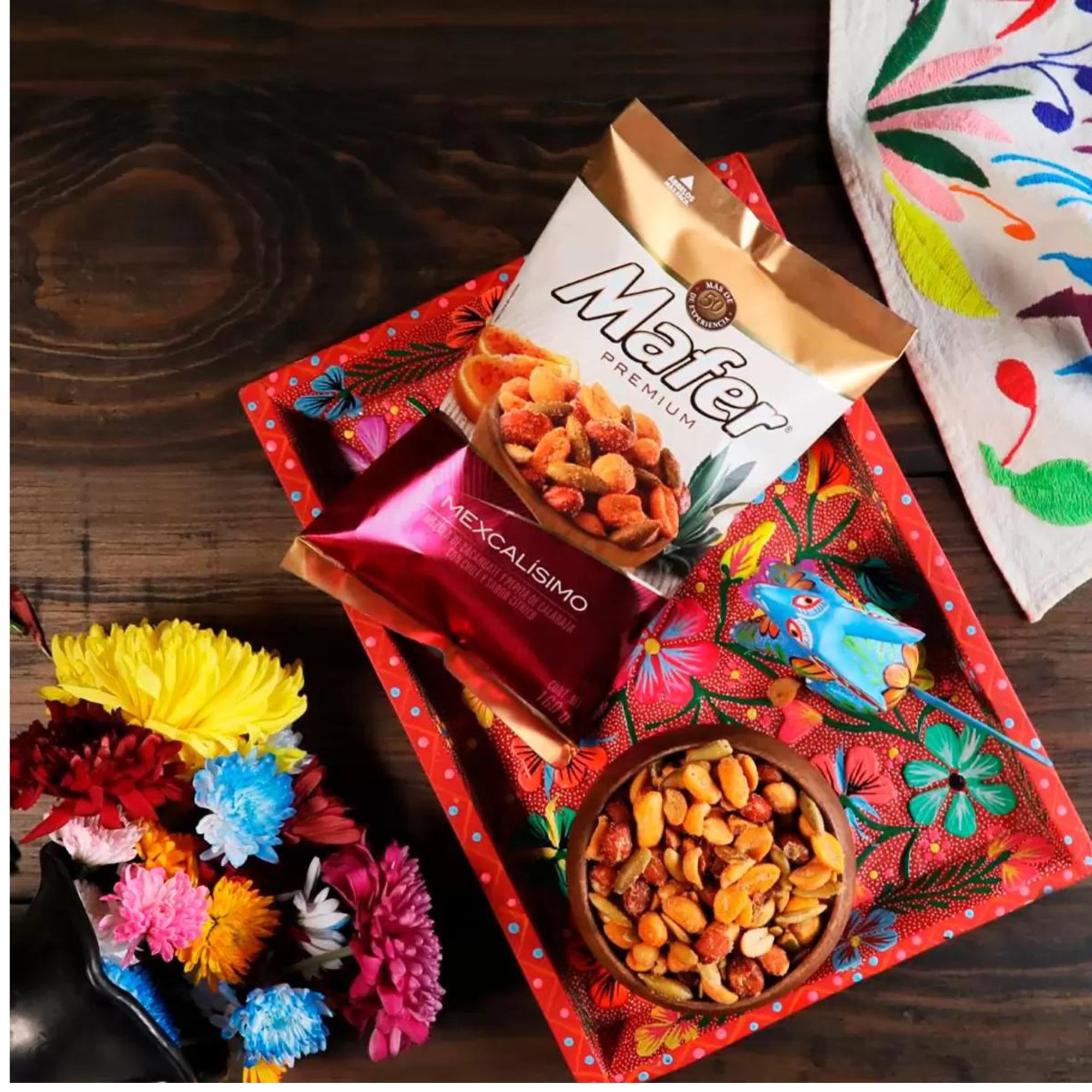 Cacahuates Mexcalísimo Mafer 730 g