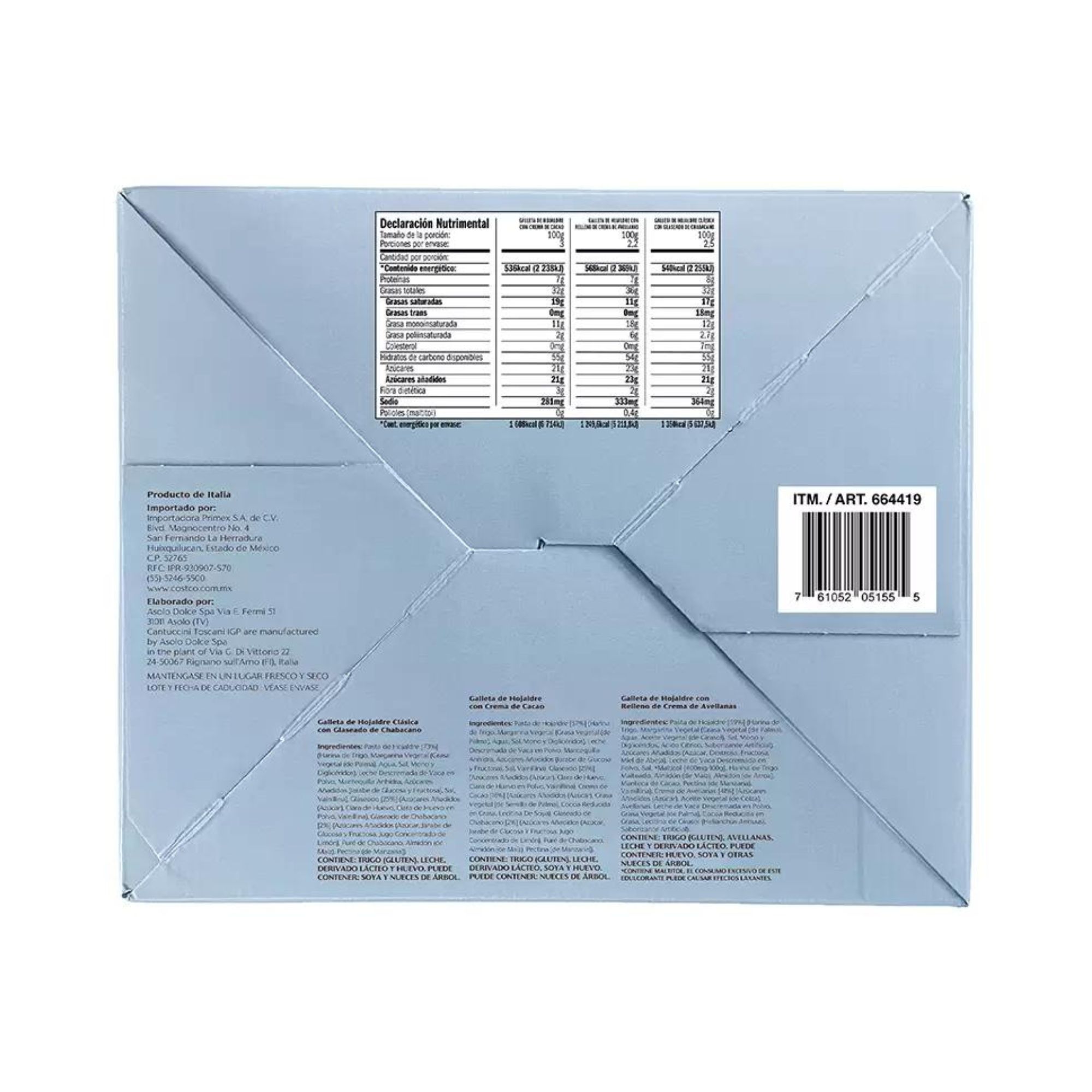 Surtido de Galletas Italianas Asolo Dolce 770 g